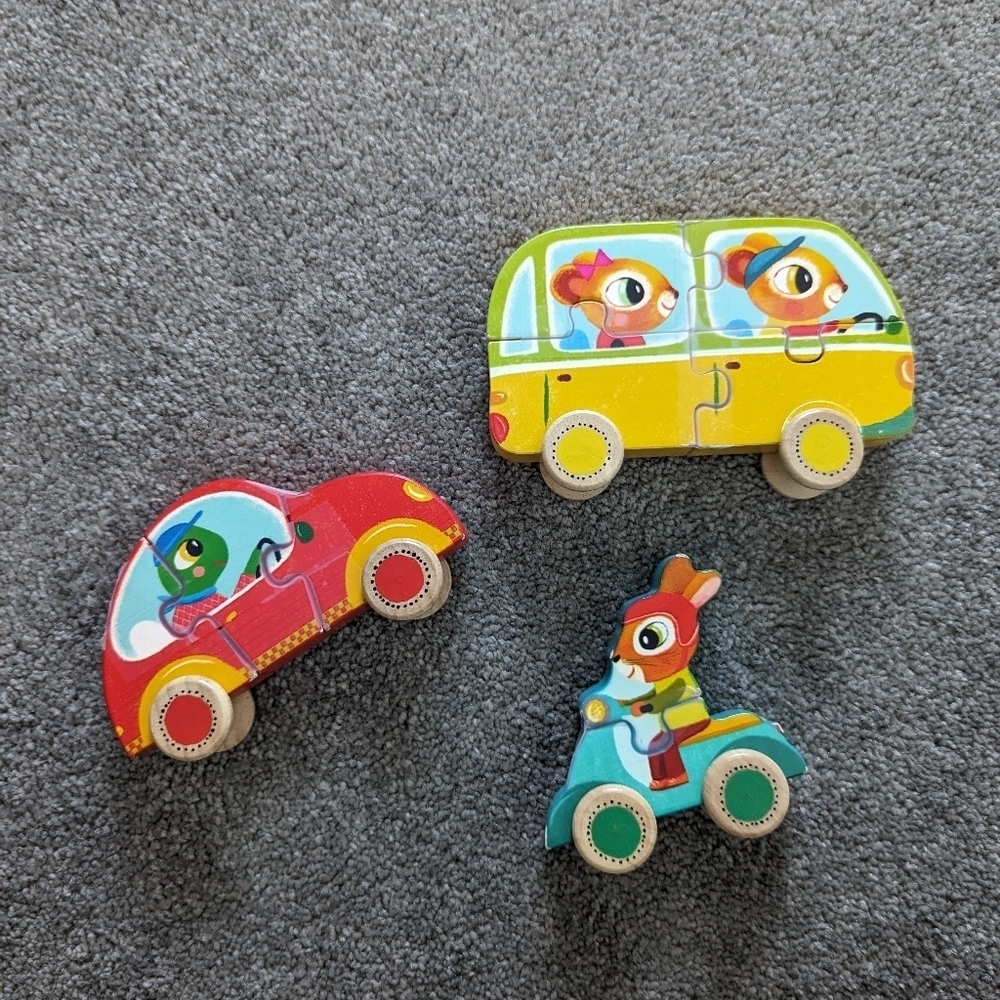 Djeco Wooden Puzzle Jako and Co 18 months and up